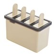 thumbnail image 1 of Paletas De 4 Cavidades, Molde De Helado Reutilizable Para Paletas De Bricolaje, Suministros De Cocina De Yogur Eigraketly HA041746-01, 1 of 6