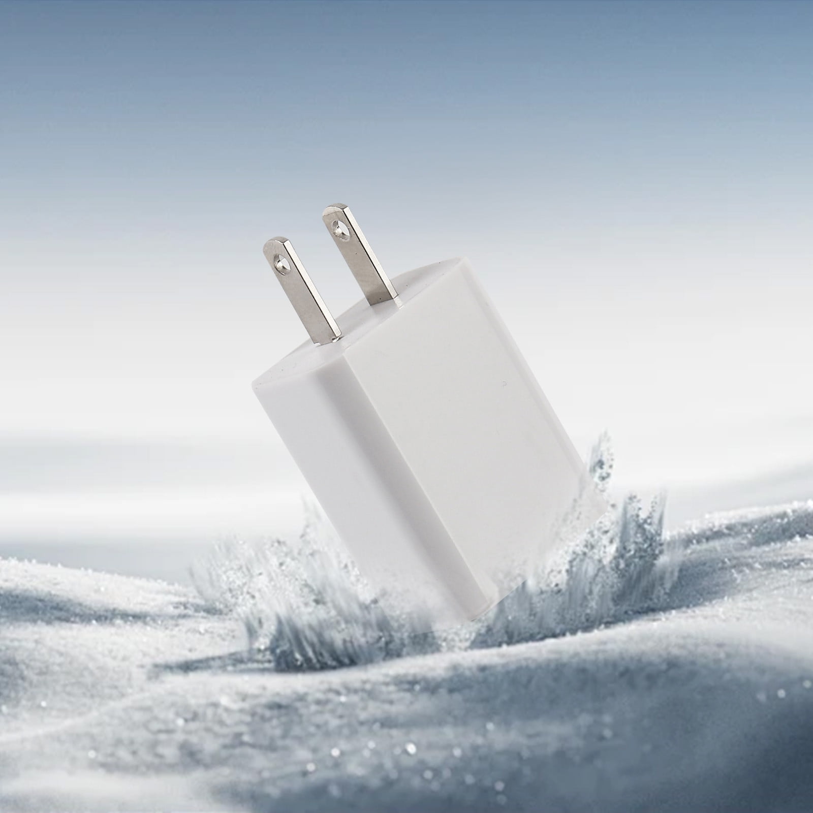5V 2A Power Adapter Charging Plug with US Standard Plug for Mobile Phones Tablets and Electronic Devices, Universal USB Wall Charger