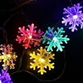 thumbnail image 5 of Outdoor Solar String Lights, 23FT 50 Led Solar Powered Fairy Lights with 8 Modes Waterproof Decoration Lights for Patio Garden Yard Trees Christmas Wedding Party Decor(Multicolor), 5 of 6
