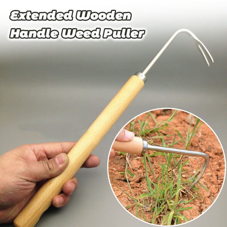 Garden Weeders Tools Grass Puller Weeding Hook Weed Grass Remover Hand Tools, Size: 41