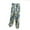 #566-Blue, variant on Women's Printed Retro Pajama Pants with Elastic Waist and Loose , Slimming Design with Cuffed Ankles for Sleep, Lounge and Daily Wear
