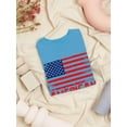 thumbnail image 3 of American Flag 4Th Of July. T-Shirt Women -Image by Shutterstock, Female Small, 3 of 4