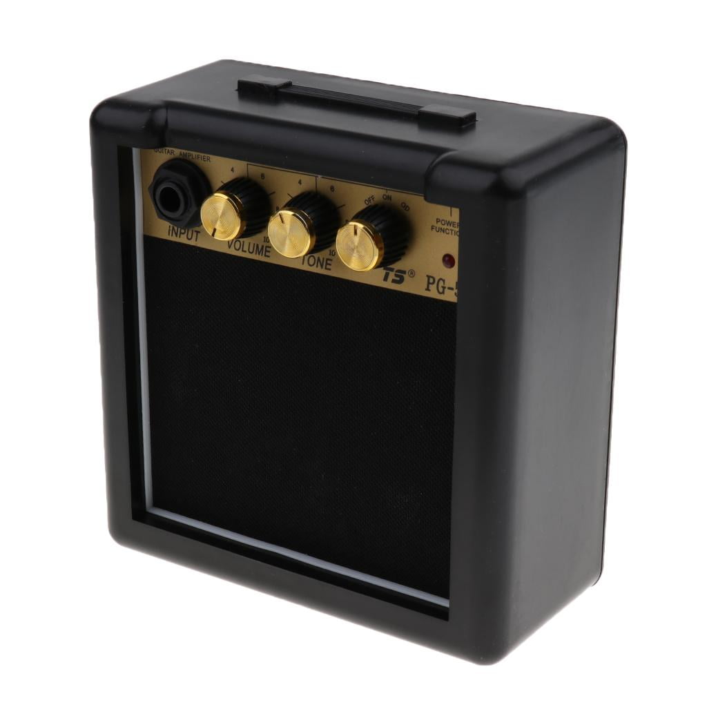 LeeQinersw Guitar Amplifier Mini Amp Portable Amplifier For Electric Guitar, 5W, Battery