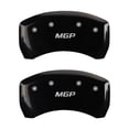 thumbnail image 2 of MGP 4 Caliper Covers Engraved Front & Rear MGP Matte Black finish silver ch, 2 of 2