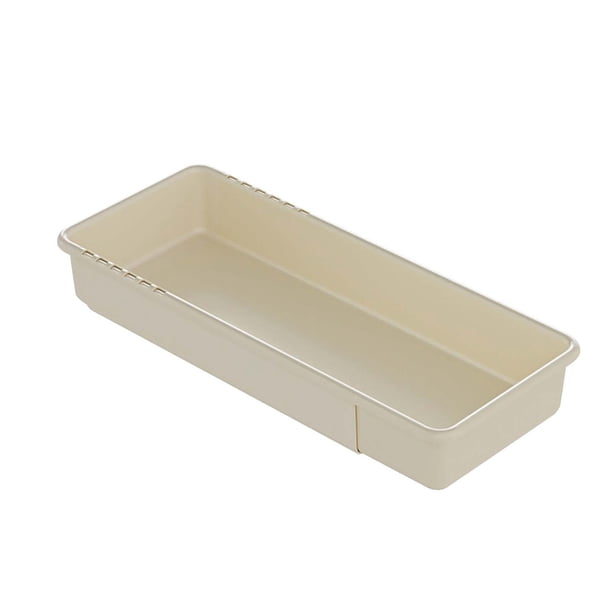 Organizador extensible para utensilios de cocina, cubiertos y cajones, ideal para calcetines y ropa interior.