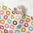 thumbnail image 2 of Naloa Colorful Donuts Dog Blanket, 3 Sizes Cat Blanket for Indoor Cats Large Medium Small Dog Gifts-Medium, 2 of 8