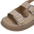thumbnail image 3 of Sandalias para Infantiles Verano Sin Deslizamiento Suaves La Playa Baby (Caki 31), 3 of 9