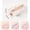 B, variant on EGNMCR Office & Stationery Transparent Stapler Stylish Binding High-end Office Supplies Binding Student Stapler Fashionable Office Supplies Transparent Bookbindi Transparent PS stapler
