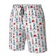 thumbnail image 4 of Balery Lighthouse And Beacon Traje de Baño Estilo Hawaiano para Hombre, Shorts de Secado Rápido con Bolsillos-XX-Large, 4 of 6