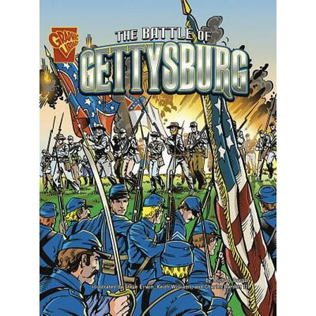 Pre-Owned The Battle of Gettysburg (Graphic History) (Paperback) 0736868801 9780736868808
