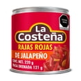 thumbnail image 1 of Rajas rojas de jalapeño La Costeña en escabeche 220 g, 1 of 4