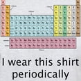 thumbnail image 3 of CafePress - I Wear This Shirt Periodically T Shirt - Light T-Shirt - CP, 3 of 4