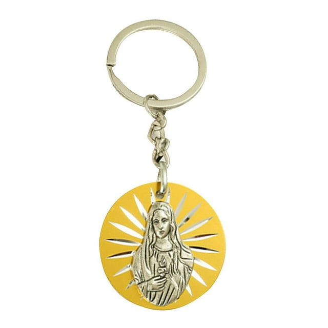 Holy Mother Keychain Charm Hanging Pendant Crafts Charms Accessory