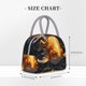 thumbnail image 2 of Balery Golden Koi And Treasure Bolsa de Almuerzo para Mujeres, Caja de Almuerzo, Bolsa de Almuerzo Pequeña Impermeable, Tote de Almuerzo Reutilizable con Gran Capacidad, 2 of 6
