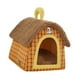 thumbnail image 5 of Cama para gatos acogedora y decorativa, bonita, con cojín extraíble para gatitos pequeños L, 5 of 9