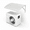 White-41.7in x 25.2in x 11in, variant on White 41.7in x 25.2in x 11in Galvanized Steel Mini Split AC Condenser Sun Shade Cover