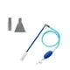 thumbnail image 2 of Aspirador de sifón para , cambiador de agua para pecera, fácil de usar, 3 cabezales de succión intercambiables, limpiador de , bomba, 2 of 10