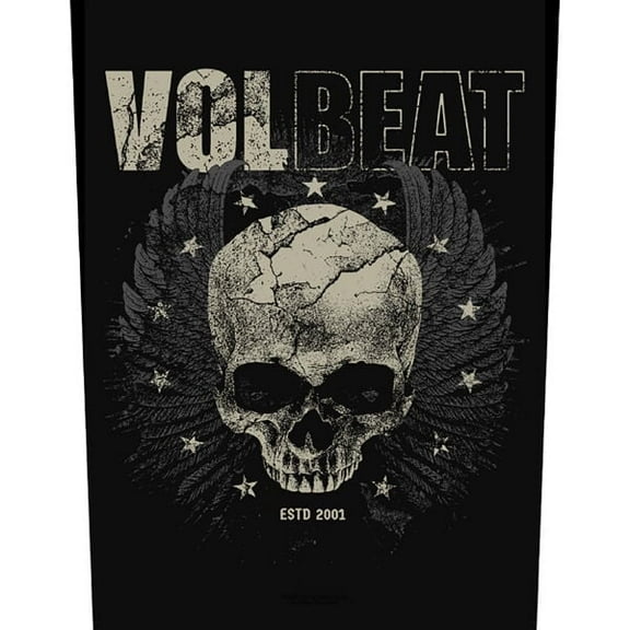 Volbeat Est 2001 - 14" x 11" Woven Back Patch