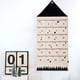 thumbnail image 3 of Yuarrent Calendario de Adviento de Navidad, puerta de lona, ​​24 bolsillos, organizador de monedas de caramelos, bolsillo de pared del dormitorio, Kits de decoración para fiestas Yuarrent HA010051-00, 3 of 6