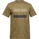 thumbnail image 1 of Camiseta gráfica Quiksilver Blockade para hombre marrón pequeña, 1 of 1