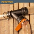 thumbnail image 4 of Conector de Manguera 4 Pulgadas POWERTEC Ajuste en Y, 4 of 6