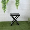 thumbnail image 6 of BplusZ  Adirondack Portable Folding Wood Outdoor Side Table, Black, 6 of 7