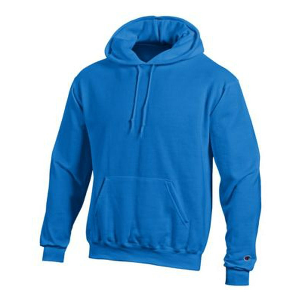 Champion - Double Dry Action Fleece Pullover Hood XL ROYAL BLUE HTHR ...