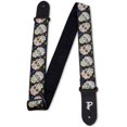 thumbnail image 2 of Perri's The Hope Collection by Selena 2" Jacquard Guitar Strap Happy Sugar Skulls w Black Background 2 in., 2 of 8