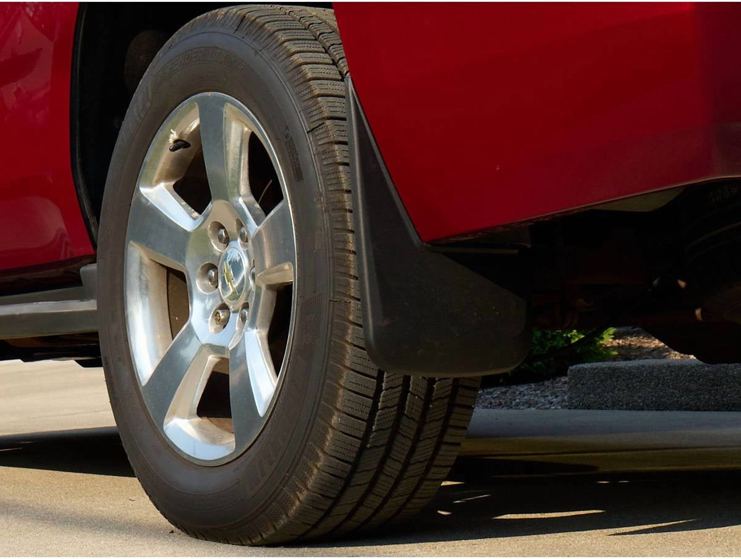 Husky Liners 59521 Custom Molded Mud Flaps Fit 21–25 F150 w/o Fender Flares – Rear