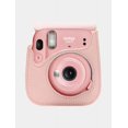 thumbnail image 3 of Fujifilm Instax Mini 11 Dusty Pink Instant Camera Plus Case, Photo Album and Fujifilm Character 10 Films (Rainbow), 3 of 8