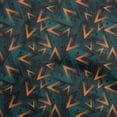 thumbnail image 1 of oneOone Cotton Silk Navy Gray Fabric Geometric Sewing Fabric By The Yard Printed Diy Clothing Sewing Supplies 42 Inch Wide, 1 of 5
