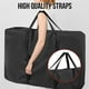 thumbnail image 3 of Advancent Bolsa de almacenamiento para muebles de jardín al aire libre de gran capacidad, cojines, funda protectora para asiento, bolsa de almacenamiento carpas negro Advancent OD010490-01, 3 of 6