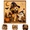 A#031, variant on Halloween DIY Puppy Pearl Painting Kit, 3D Diamond Art Craft Set,1pc,6 Styles Wizard Dog Pumpkin Ghost Cauldron 7.87in Square Canvas,Colorful Reflective Pearl Beads,DIY Fall Home Decor Wall Art C
