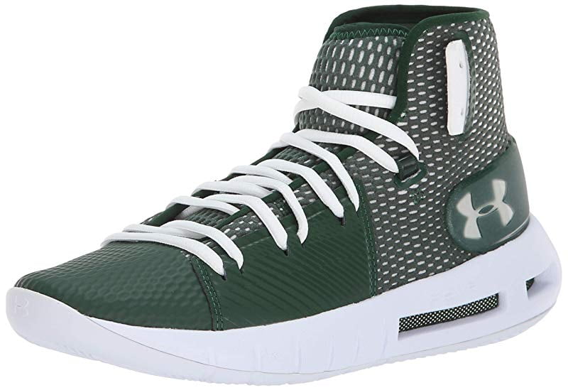 Tratar oído Subdividir Under Armour Men's HOVR Havoc Basketball Shoe, Forest Green/White, 13.5  D(M) US - Walmart.com