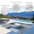 thumbnail image 4 of Outdoor Rug 3x5 ft Blue Oil Painting Waterproof Outdoor Patio Rug Mat Non Slip Outside Area Rugs Carpet for RV,Camping,Porch,Deck,Pool,Balcony,Backyard, Abstract Graffiti Art, 4 of 9