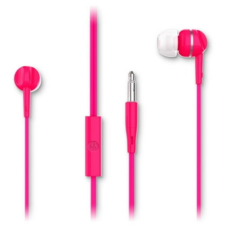 Motorola Earbud 105 Pink Wired Earbuds