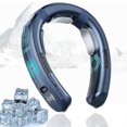thumbnail image 4 of Portable Neck Air Conditioner with Cooling & Heating, 6000mAh Rechargeable Semiconductor Personal Fan, 4 of 5