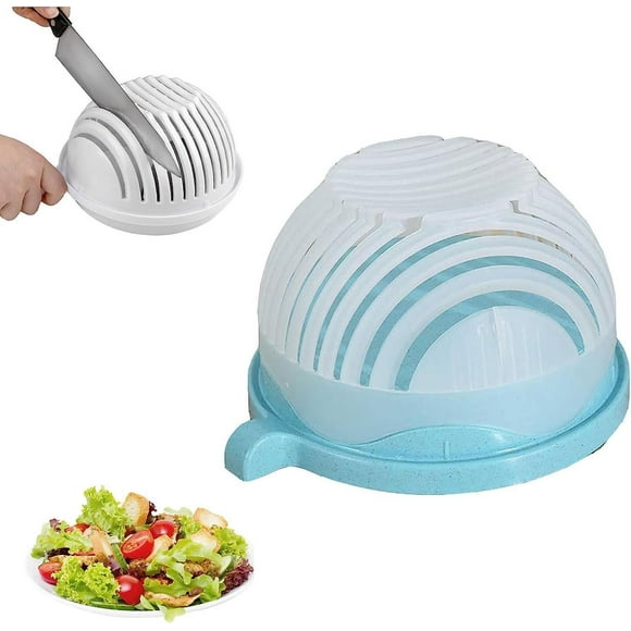 Cortador de Ensaladas Snap Cortador de Verduras en Plástico para Cocina y Hogar