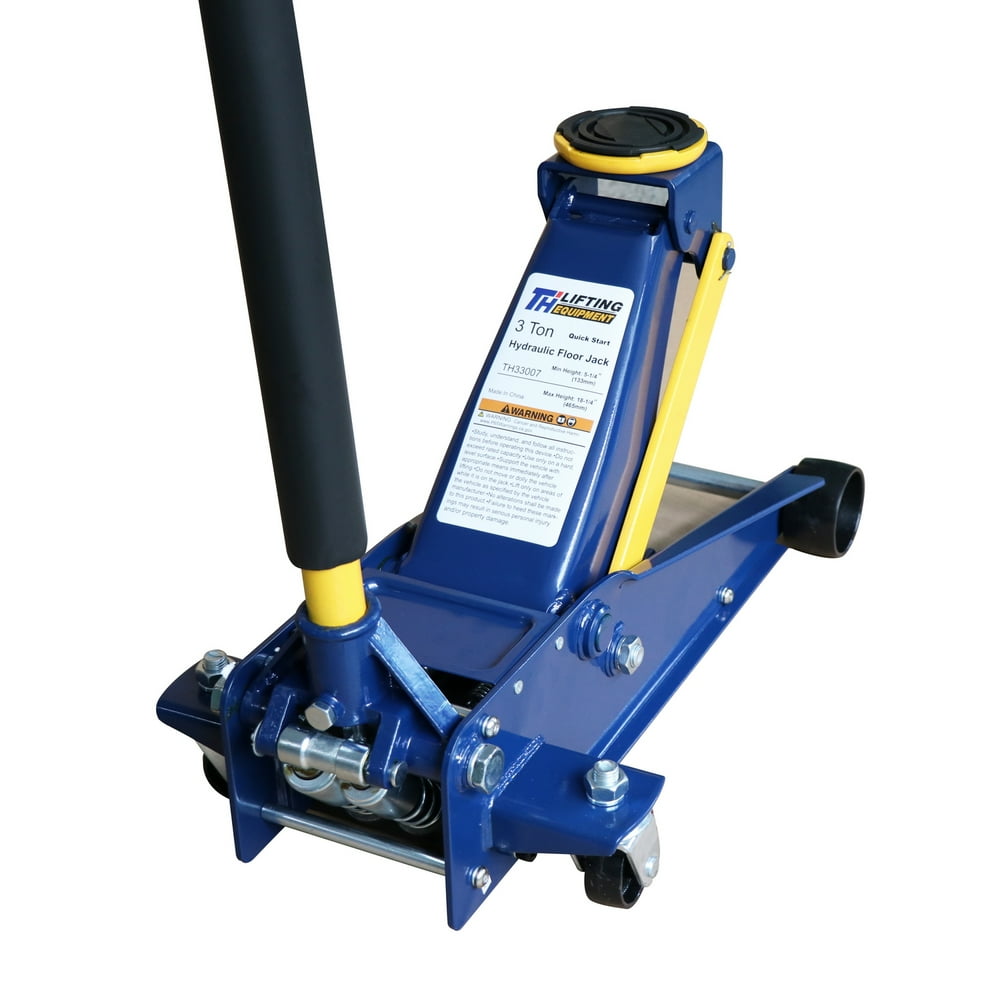 Aain,TH33007,3 Ton Heavy Duty Floor Jack, Steel Service Jack with