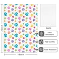 thumbnail image 2 of 6 Pcs Funny Kitchen Towels,Pets Paws Print Colorful Microfiber Dish Towels,Kitchen Tea Towels,Kitchen Towel Set (18" X 26"), 2 of 7