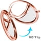 thumbnail image 4 of Espejo compacto de aumento para bolsos, mini bolsillo plegable, espejo de maquillaje de viaje de doble cara, perfecto para bolso, bolsillo y viajes, 4 of 6