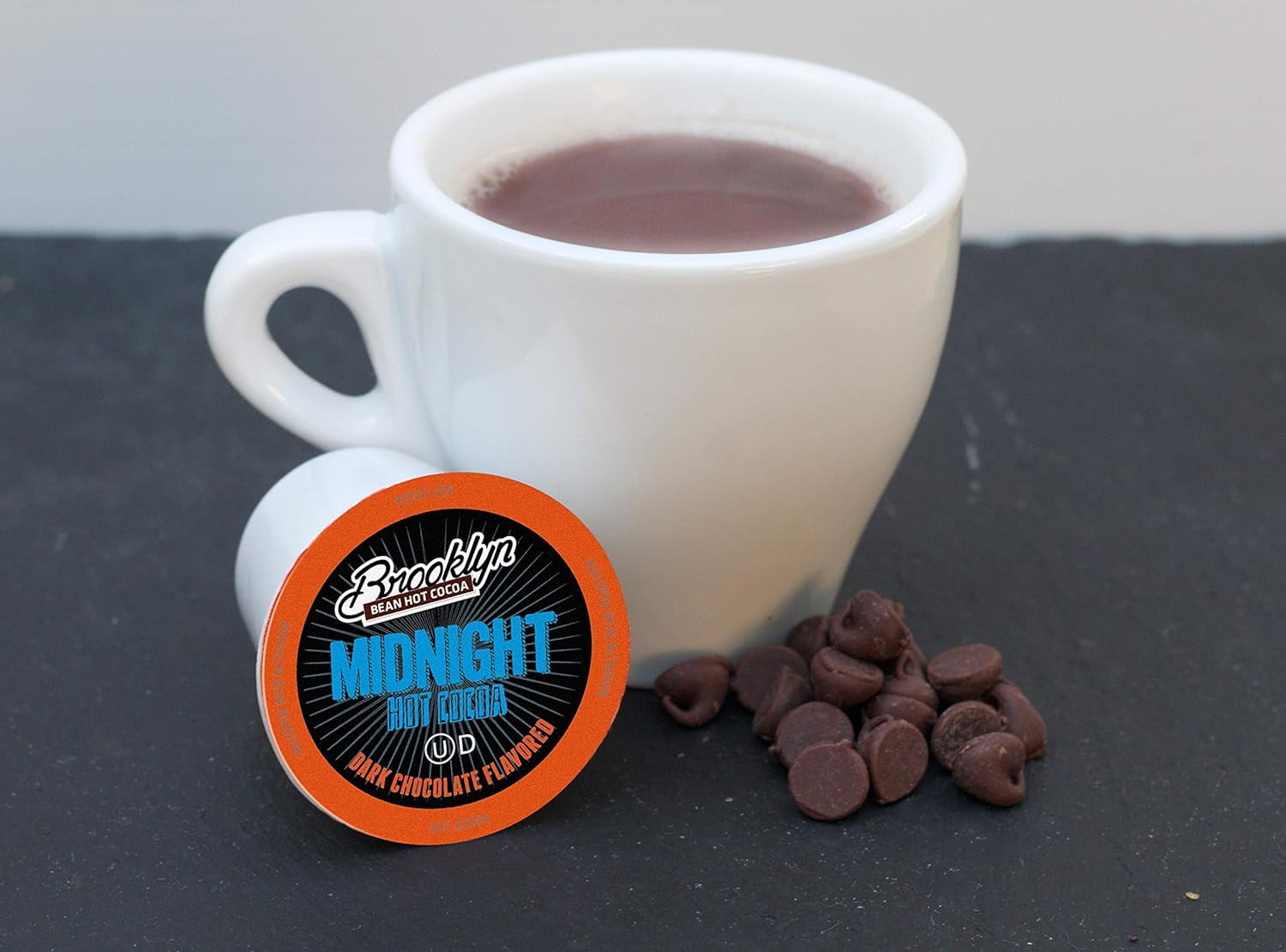 Brooklyn Bean Roastery Dark Chocolate Hot Cocoa Pods, 40-Pack