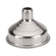 thumbnail image 3 of Acero inoxidable para botellas de acero, embudo para licores, 2 embudos de acero inoxidable para frascos, cocina, comedor, bar, 3 of 4