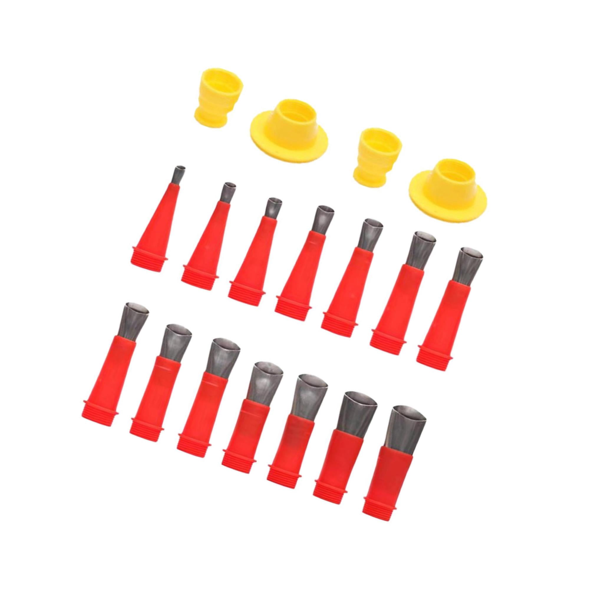 18Pcs Profession Caulking Kit Stainless Steel Applicator Sealant Tool Set