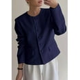 thumbnail image 4 of PRETTYGARDEN Women Blazers Business Casual Outfits Fall Fashion Long Sleeve Professional Office Work Suit Jacket Clothes, 4 of 10