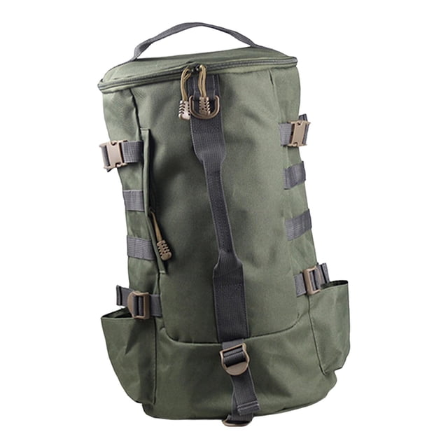 amagogo Fishing Backpack with Multifunctional Fishing Accessory Organizer, Water- Oxford Green