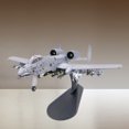 thumbnail image 4 of 1/100 escala Diecast realista aviación EE. UU. de ataque de modelo de con soporte de exhibición regalo para y SM SunniMix Avión de combate, 4 of 8
