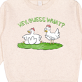 thumbnail image 3 of Inktastic Hey, Guess What? Chicken Butt Toddler Sweatshirt, 3 of 4