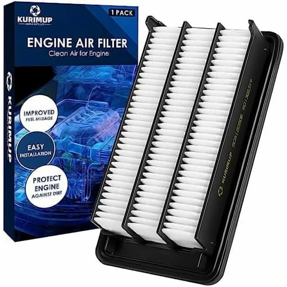 CA12050 Replacement Engine Air Filter, Efficient Filtration Offers 99% Air Purification, Fit for Honda Civic 1.5L L4(2016~2021), CR-V 1.5L L4 (2017-2021), TURBOCHARGED ONLY.