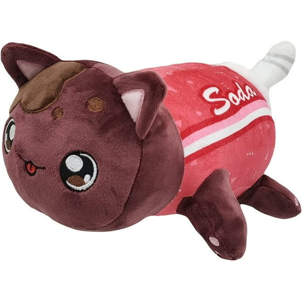 Muñeco de peluche con forma de gato para decoración navideña